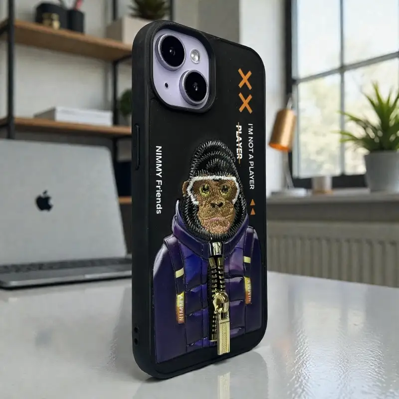 Embroidery Design Case - iphone 13 2 Embroidery Design Case - iphone 13 - Image 2