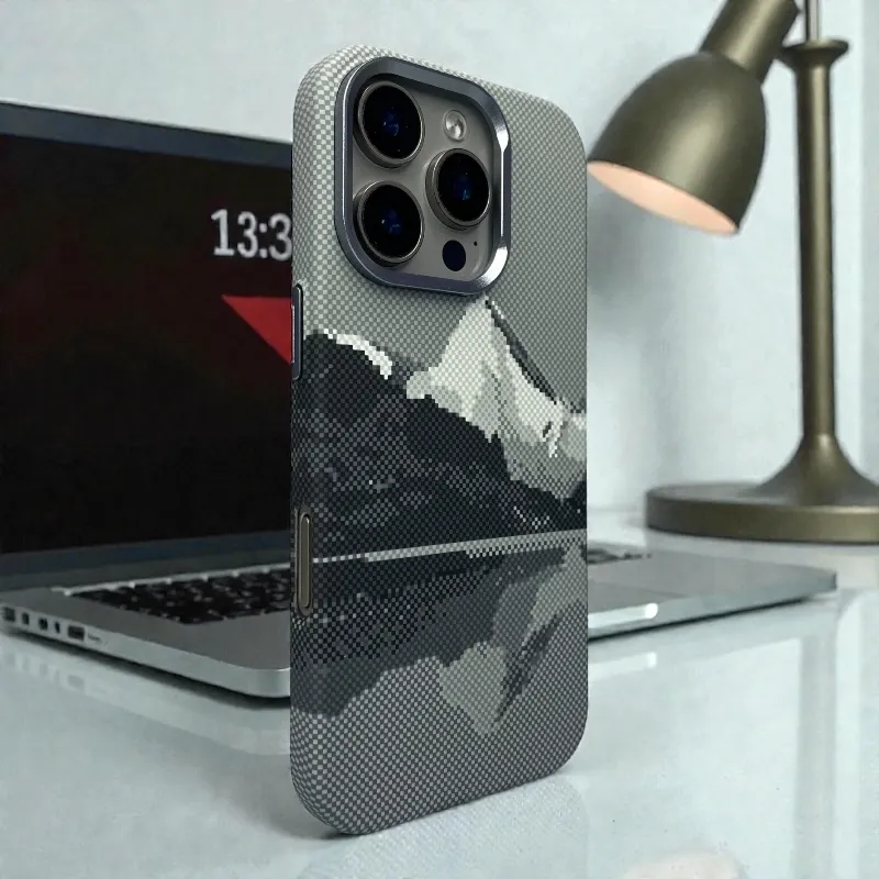 Carbon Fiber MagSafe Case - iphone 16 pro 2 Carbon Fiber MagSafe Case - iphone 16 pro - Image 2